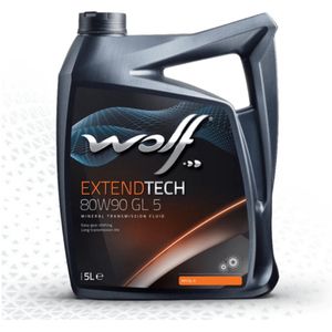 Wolf Extendtech GL 5 80W90 versnellingsbakolie - 5L