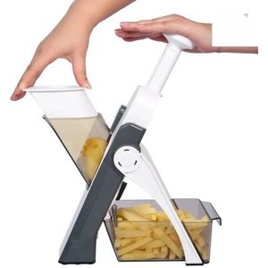 Gran Vida® - 5-in-1 Groente- en Fruitsnijder - Roestvrij Staal