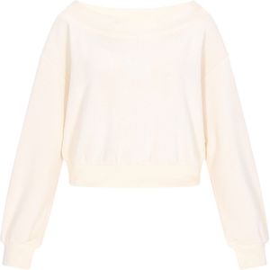 Sweatshirt - Effen - Boothals - Lange Mouw - Losse Pasvorm