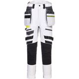 Portwest - DX452 - Damesbroek - Wit - Met Afneembare Holsterzakken