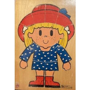 Rolf Puzzel aankleed meisje (2 x 17 stukjes)