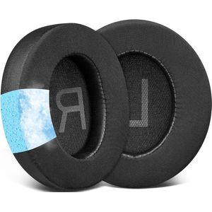Vervanging Cooling Gel Oorkussens voor Anker Soundcore Space Q45 Hoofdtelefoon - Zwart