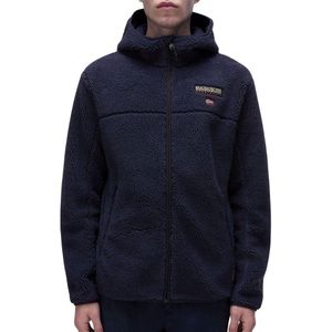 Napapijri - T-Tynik Full Zip Hoodie - Blauw - Fleece Hoodie