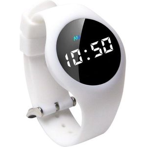 Kinderhorloge - Countdown Timer - Touch Screen - Wit