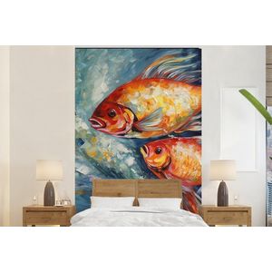 Vissen - Water - Dieren - Kunst - Olieverf