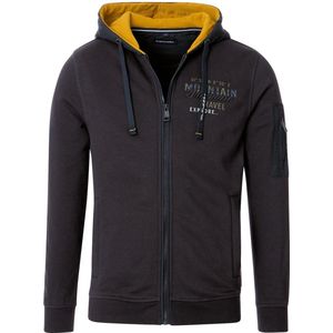 Casa Moda Vest Met Capuchon Blauw Explore Collection - XL