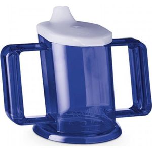 Beker - Handy - Blauw - Eethulpmiddel