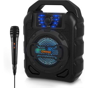 Karaoke Microfoon - Speaker - Set - Draadloos - USB Ondersteuning - AUX-IN - Voor Kinderen & Volwassenen