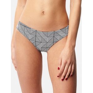 O'Neill Bikinibroekje Hipster cheeky bottom - Black Aop W/ White - 44