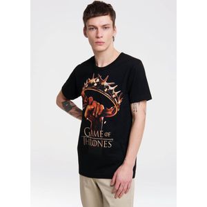 Logoshirt - Game Of Thrones - Easyfit T-shirt - Zwart - Original Licensed Product