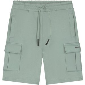 Ballin Amsterdam - Jongens Regular fit Shorts Cargo - Green - Maat 10