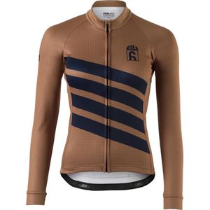 AGU Classic Fietsshirt Lange Mouwen SIX6 Dames - Bruin - XXL