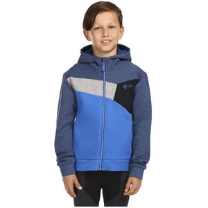 Kilpi Preda Sweatshirt Met Rits Blauw 14 Years Jongens