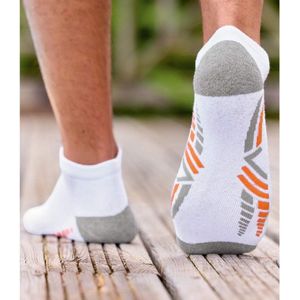 ATLAS FOR MEN - Set van 4 sport enkelsokken - Heren - Verkrijgbaar in grote maten - 39/42