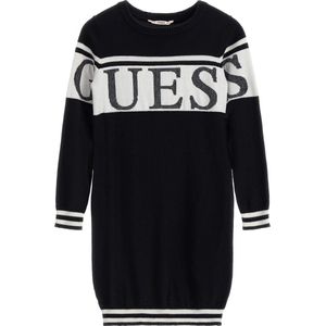 Guess Girls Jurk Zwart - Maat 128