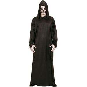Widmann - Beul & Magere Hein Kostuum - Grim Reaper - Man - Zwart - Large - Halloween - Verkleedkleding
