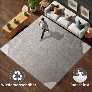 Antislip tapijtonderlegger - Veiligheid en stabiliteit - 1 stuk
