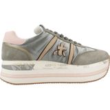 Premiata - BETH - Leren Sneakers - Groen - Casual