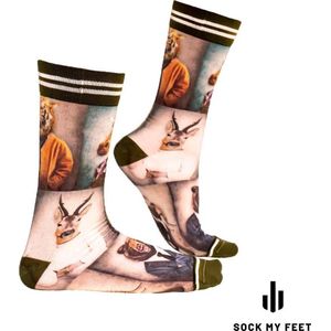 Sock my Feet manimal - maat 43-46 - naadloos - kwaliteit