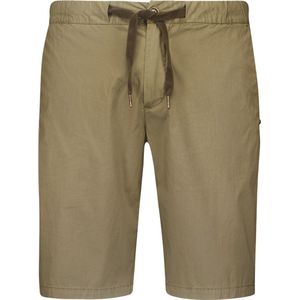 No Excess Mannen Vrijetijds Short Met Stretch En Elastieken Band Taupe XL