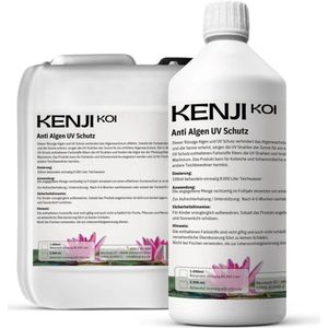 KENJI KOI Anti-Algen UV Bescherming 1.000ml - Voorkomt Alg groei - Voorkomt Draadalgen - Duurzaam - Beste Waterkwaliteit
