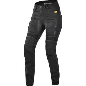 Trilobite 661 Parado Slim Fit Ladies Jeans Black Long 34 - Maat - Broek