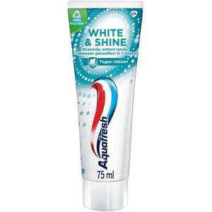 Aquafresh White & Shine - Whitening Tandpasta - 75 ml - 1 stuk