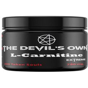 The Devils Own | L-Carnitine | 780 mg | 240 Capsules | 120 doseringen | Vet verbranden | Cardio ondersteunend | herstel | minder spierpijn | beter uithoudingsvermogen | goede hersenfunctie | Nutriworld