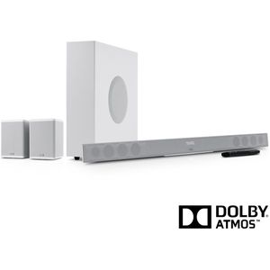 Teufel - CINEBAR 11 - Soundbar - Wit - Draadloze Subwoofer & Rearspeakers