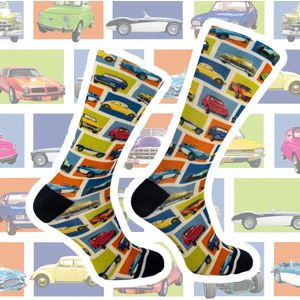Sock My Feet - Sock my Old Timers - Vrolijke sokken - Leuke sokken - Grappige sokken - Old TImers