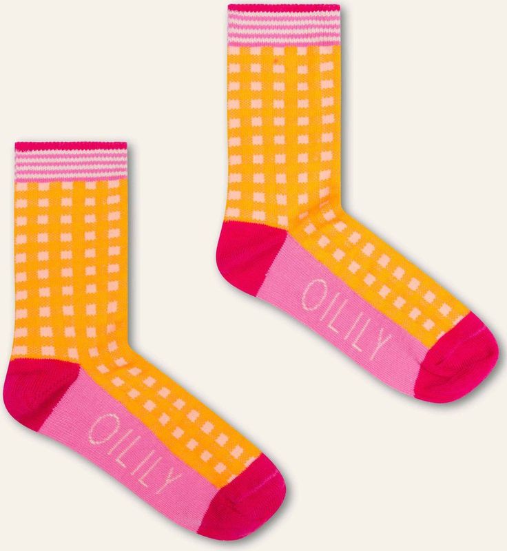 Oilily - Mobley calf socks - Oranje - 26-28