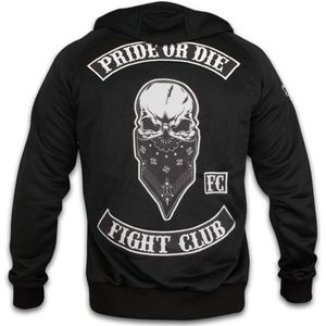 Hoodie PRiDEorDiE Fight Club Zwart