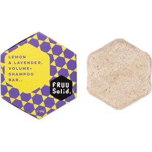 FRUU Solid - Citroen lavendel shampoo bar - 55 gram - vegan - 2241