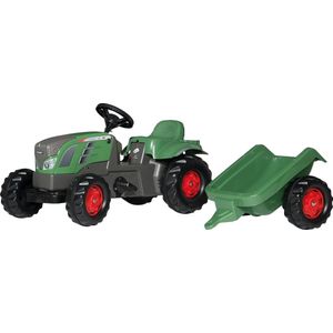 Rolly Toys RollyKid Fendt Vario - Traptractor - Met aanhanger