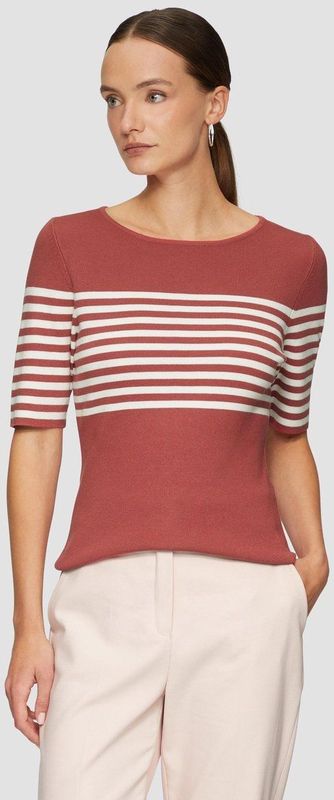 Trui - Knitwear - Gestreept - Ronde Hals - Slanke Pasvorm