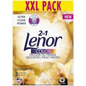 Lenor - Wasmiddel - Waspoeder - Color Powder - 60 Wasbeurten - 3,3 kg