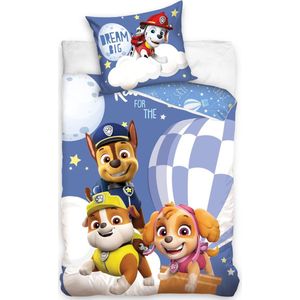 PAW Patrol Dekbedovertrek Dream Big - Eenpersoons - 140 x 200 cm - Katoen