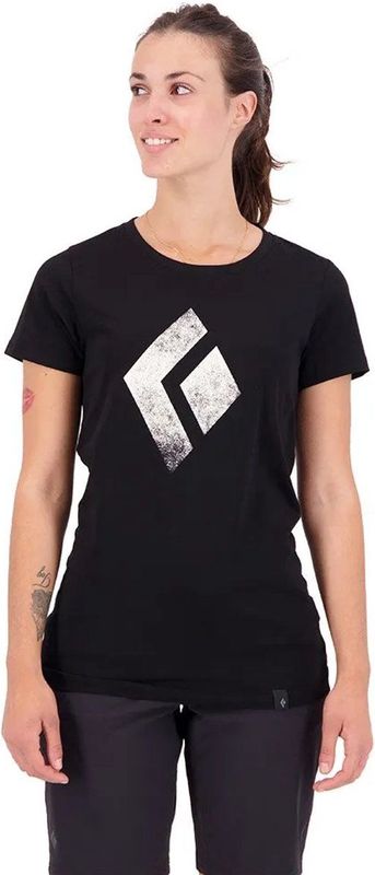 Dames-T-shirt Black Diamond Chalked Up