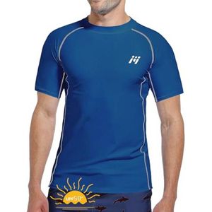 Rash Guard voor Heren - Lange en Korte Mouwen, UV Bescherming en Sneldrogend voor Zwemmen, Surfen en Watersport