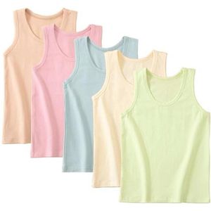 Zachte Mouwloze Tanktops voor Meisjes - Perfect voor Dans, Gymnastiek en Dagelijks Gebruik