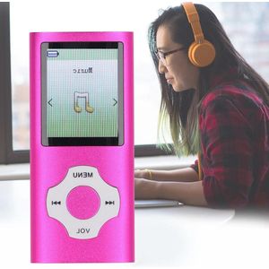 1.8 Inch LCD Scherm Muziekspeler met Stemopname E-Book Lezer Foto Viewer Ondersteunt Uitbreiding tot 128GB MP3 Speler voor Kinderen