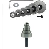 CMT ORANGE TOOLS - Lagerset - 6 Stuks - Voor Rabbat Diepte - 0-11,1 mm