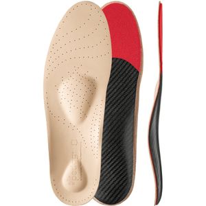 Steunzolen - Ademend Leer - Comfortabel Voetbed - Geschikt Voor Lage Lengtebogen