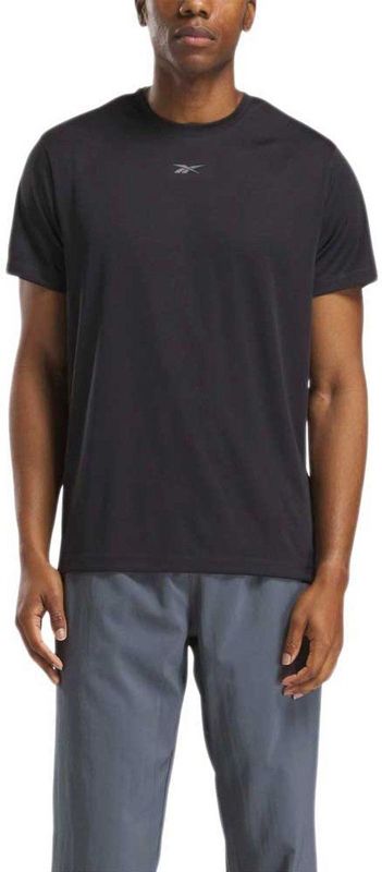 Reebok Id Train Tech T-shirt Met Korte Mouwen Zwart S Man