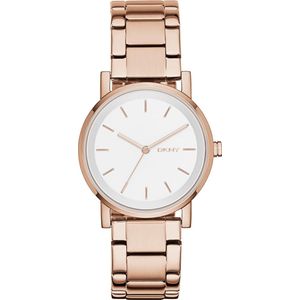 DKNY NY2344 Dameshorloge 34 mm - Rosékleurig