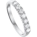 The Jewelry Collection Ring Zirkonia - Zilver