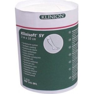 Klinion klinisoft sy synthetische watten 3m x 10cm Klinion