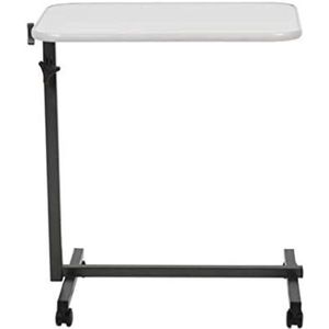 DD® Bedtafeltje Met Wielen - Bedtafel - Laptopstandaard - 41x60x110cm - Lichtgrijs