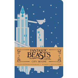 Fantastic Beasts and Where to Find Them -  Ruled Notitieboek- City Skyline - Hardcover
