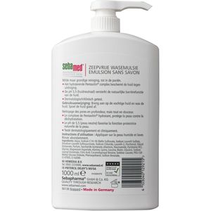 Sebamed - Zeepvrije Wasemulsie Pomp - 2 x 1000 ml - Voordeelverpakking